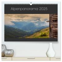 Alpenpanorama 2025 (hochwertiger Premium Wandkalender 2025 DIN A2 quer), Kunstdruck in Hochglanz