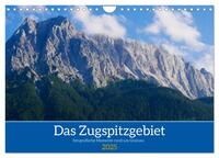 Das Zugspitzegebiet (Wandkalender 2025 DIN A4 quer), CALVENDO Monatskalender