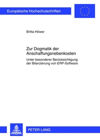 Zur Dogmatik der Anschaffungsnebenkosten