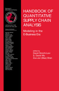 Handbook of Quantitative Supply Chain Analysis