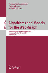 Algorithms and Models for the Web-Graph