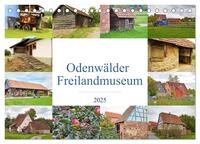 Odenwälder Freilandmuseum - Ein Spaziergang in Gottersdorf (Tischkalender 2025 DIN A5 quer), CALVENDO Monatskalender