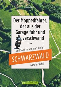 Der Motorradfahrer, der aus der Garage fuhr und verschwand