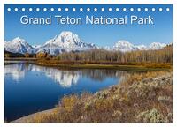 Grand Teton National Park (Tischkalender 2025 DIN A5 quer), CALVENDO Monatskalender