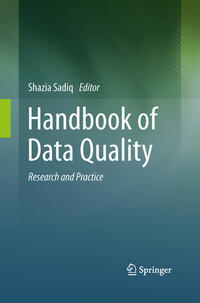 Handbook of Data Quality