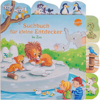 Suchbuch für kleine Entdecker. Im Zoo