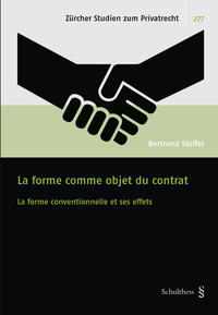 La forme comme objet du contrat