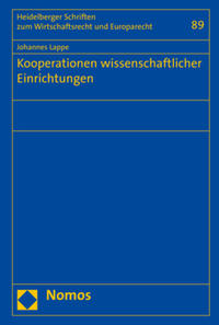 Kooperationen wissenschaftlicher Einrichtungen