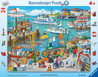 Children's puzzle 24 Teile - Ein Tag am Hafen