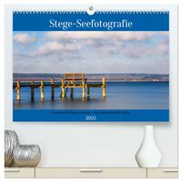 Stege - Seefotografie (hochwertiger Premium Wandkalender 2025 DIN A2 quer), Kunstdruck in Hochglanz