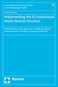 Implementing the EU Audiovisual Media Services Directive