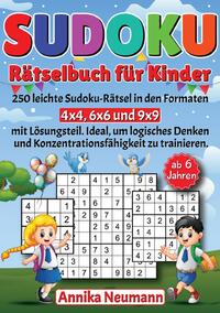 Sudoku Rätselbuch für Kinder ab 6 Jahren