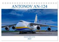 ANTONOV 124 (Tischkalender 2025 DIN A5 quer), CALVENDO Monatskalender