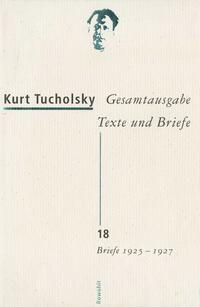 Gesamtausgabe Texte und Briefe 18