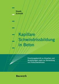 Kapillare Schwindrissbildung in Beton