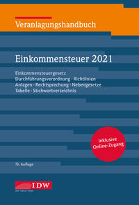 Veranlagungshandbuch Einkommensteuer 2021, 73.A.