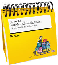 Janoschs lyrischer Adventskalender | Dekorativer Postkarten-Adventskalender zum Aufstellen von Janosch