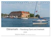 Dänemark - Flensborg Fjord und Inselwelt (Tischkalender 2025 DIN A5 quer), CALVENDO Monatskalender