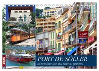 Port de Sóller - Küstenort auf Mallorca (Tischkalender 2025 DIN A5 quer), CALVENDO Monatskalender