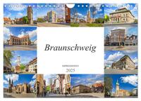 Braunschweig Impressionen (Wandkalender 2025 DIN A4 quer), CALVENDO Monatskalender