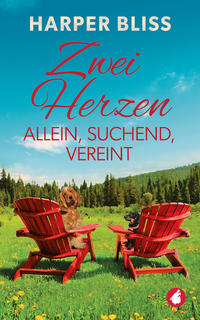 Zwei Herzen allein, suchend, vereint