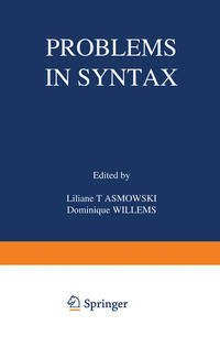 Problems in Syntax