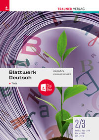 Blattwerk Deutsch - Texte, 2/3 HAS/FW/FS/FM/FSB/HF/TFS + TRAUNER-DigiBox