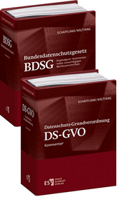 Datenschutz-Grundverordnung (DS-GVO)/ - - Bundesdatenschutzgesetz (BDSG) - Einzelbezug