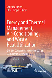 Energy and Thermal Management, Air-Conditioning, and Waste Heat Utilization