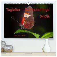 Tagfalter Schmetterlinge (hochwertiger Premium Wandkalender 2025 DIN A2 quer), Kunstdruck in Hochglanz