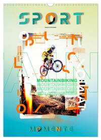 Sport Momente (Wandkalender 2025 DIN A3 hoch), CALVENDO Monatskalender