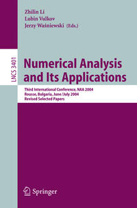 Numerical Analysis and Its Applications