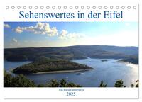 Sehenswertes in der Eifel - Am Rursee unterwegs (Tischkalender 2025 DIN A5 quer), CALVENDO Monatskalender