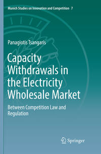 Capacity Withdrawals in the Electricity Wholesale Market