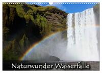 Naturwunder Wasserfälle (Wandkalender 2025 DIN A3 quer), CALVENDO Monatskalender