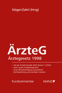 ÄrzteG - Ärztegesetz 1998