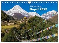 Faszination Nepal (Wandkalender 2025 DIN A4 quer), CALVENDO Monatskalender