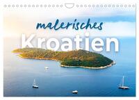 Malerisches Kroatien (Wandkalender 2025 DIN A4 quer), CALVENDO Monatskalender