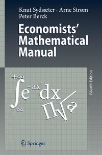 Economists' Mathematical Manual