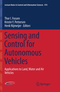 Sensing and Control for Autonomous Vehicles