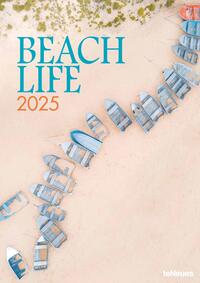 teNeues - Beach Life 2025 Wandkalender, 29,7x42cm, Kalender mit beeindruckenden Fotografien von den Stränden dieser Welt, Meerblick, Wellenrauschen und Sehnsucht nach Urlaub, mit Spiralbindung