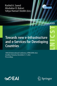 Towards new e-Infrastructure and e-Services for Developing Countries