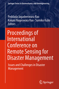 Proceedings of International Conference on Remote Sensing for Disaster Management