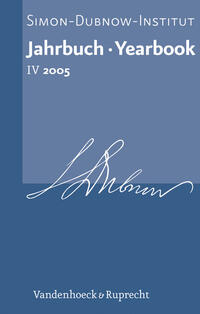 Jahrbuch des Simon-Dubnow-Instituts / Simon Dubnow Institute Yearbook IV/2005