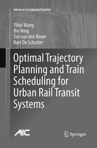 Optimal Trajectory Planning and Train Scheduling for Urban Rail Transit Systems