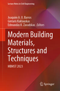 Modern Building Materials, Structures and Techniques