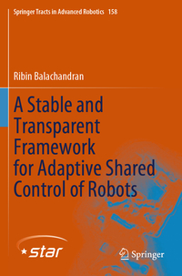 A Stable and Transparent Framework for Adaptive Shared Control of Robots