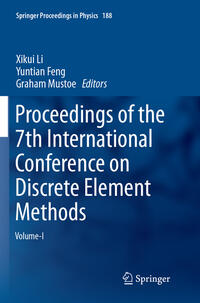 Proceedings of the 7th International Conference on Discrete Element Methods