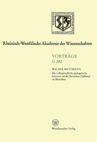 Die volkssprachliche apologetische Literatur auf der Iberischen Halbinsel im Mittelalter