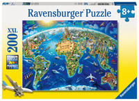 Children's puzzle 200 XXL Teile - Große, weite Welt